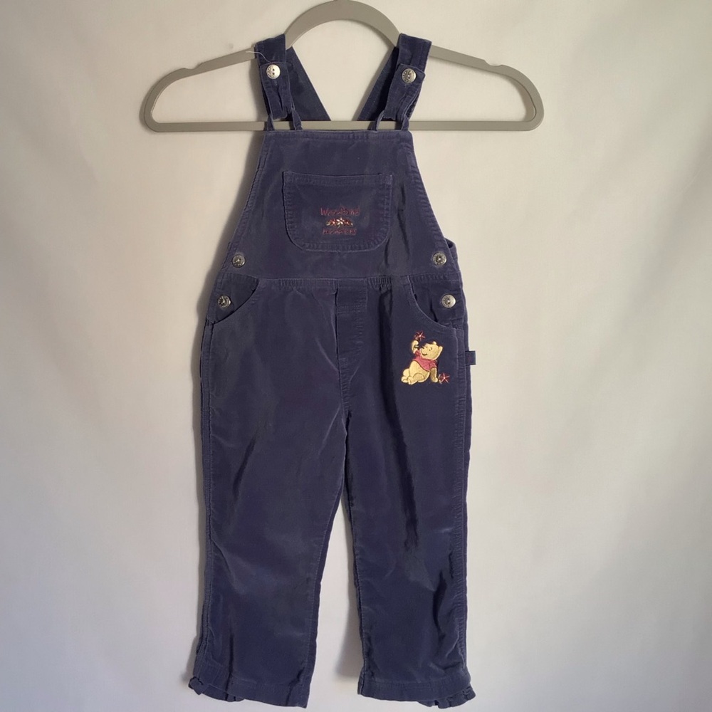 Vintage, Winnie the Pooh toddler girl overalls